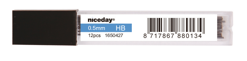 Stift Niceday 0,5mm HB 12/tub