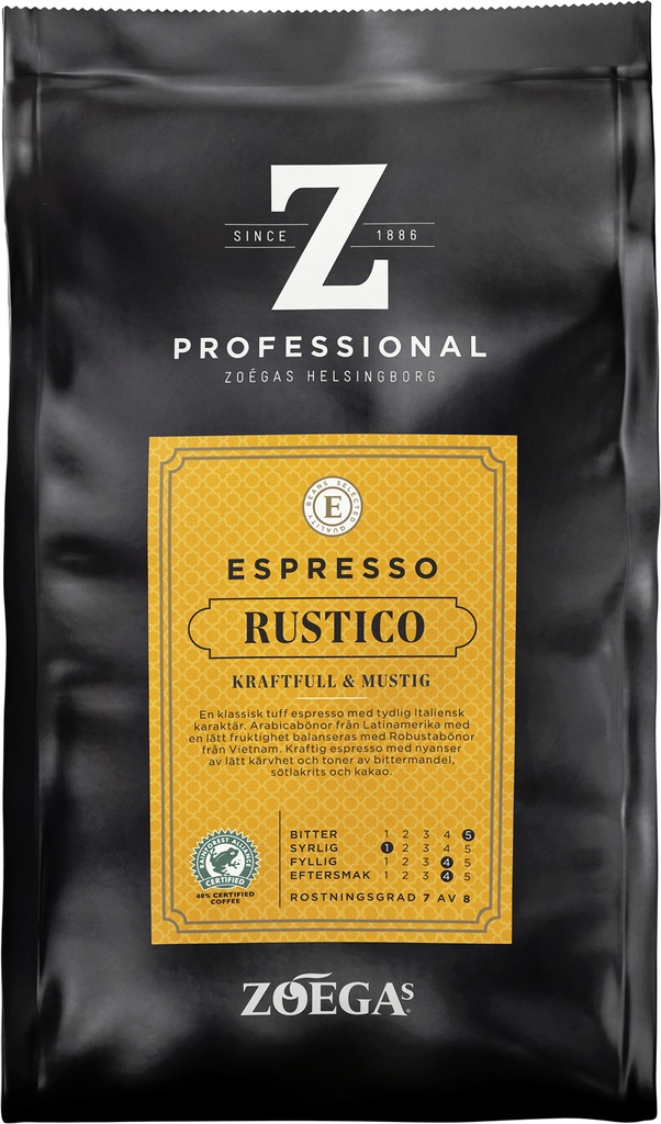 Kaffe espresso Rustico HB 500g