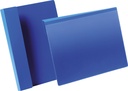 Pallficka A4L vikbar kant blå