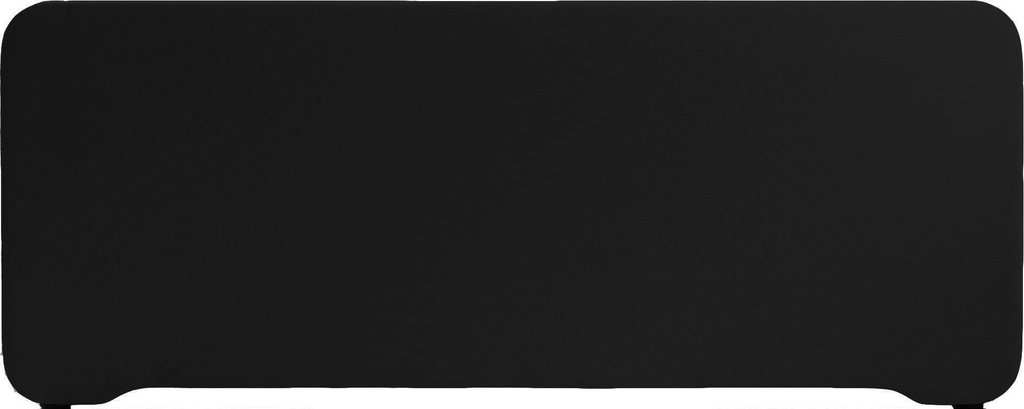 Bordsskärm Edge 1000x400mm svart