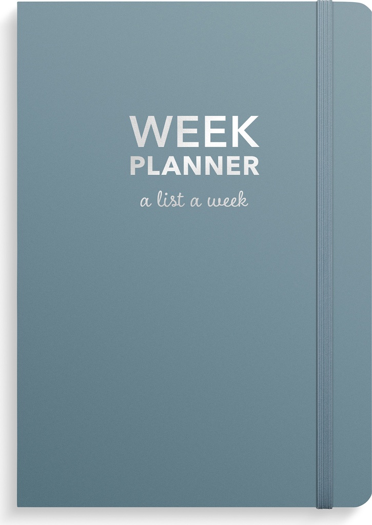 Week Planner odaterad Blå