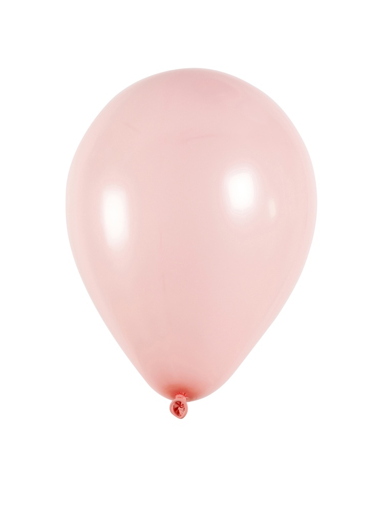 Ballonge runda rosa 23cm 10/fp