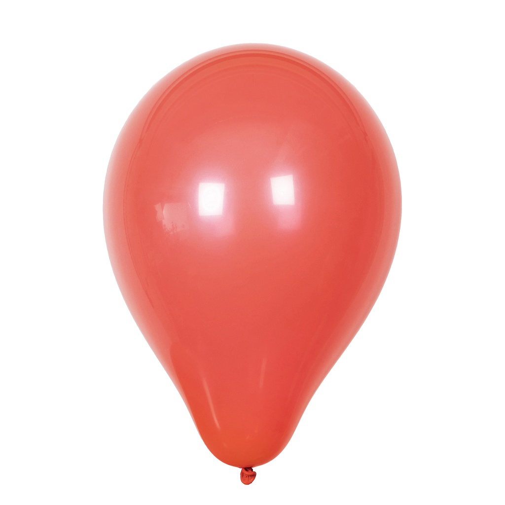 Ballonger rund röd 23cm 10/fp