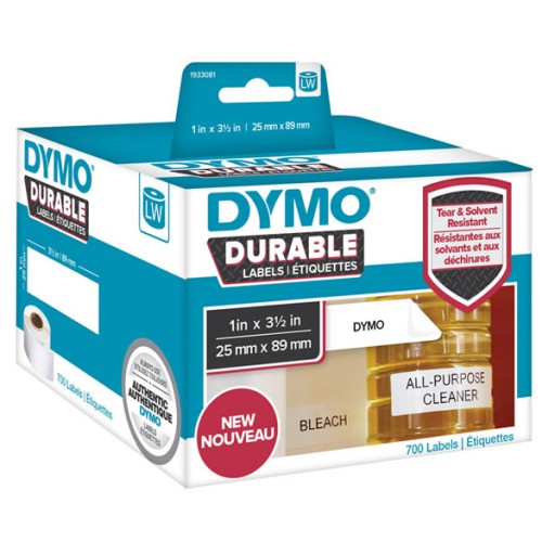 [2275792] Etikett Dymo X-tålig 25x89mm