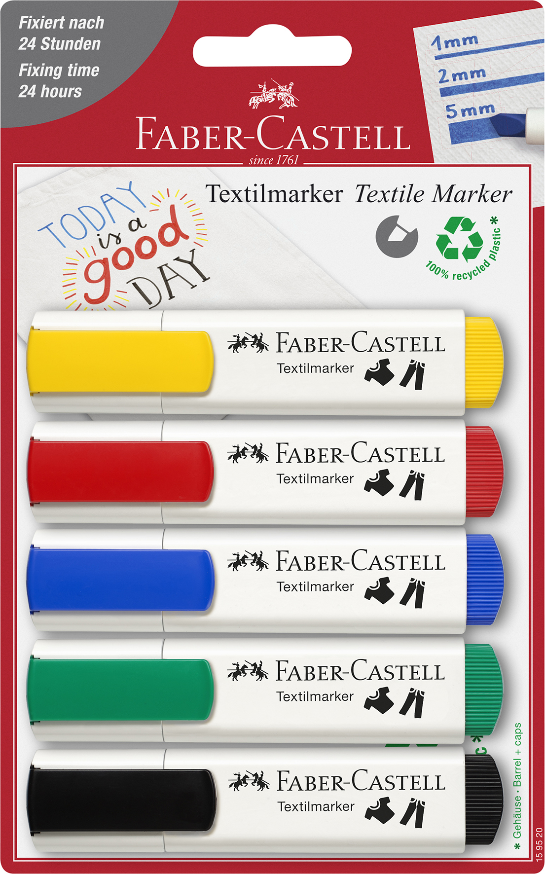 [2210668] Textilpenna Faber Castell 5/fp