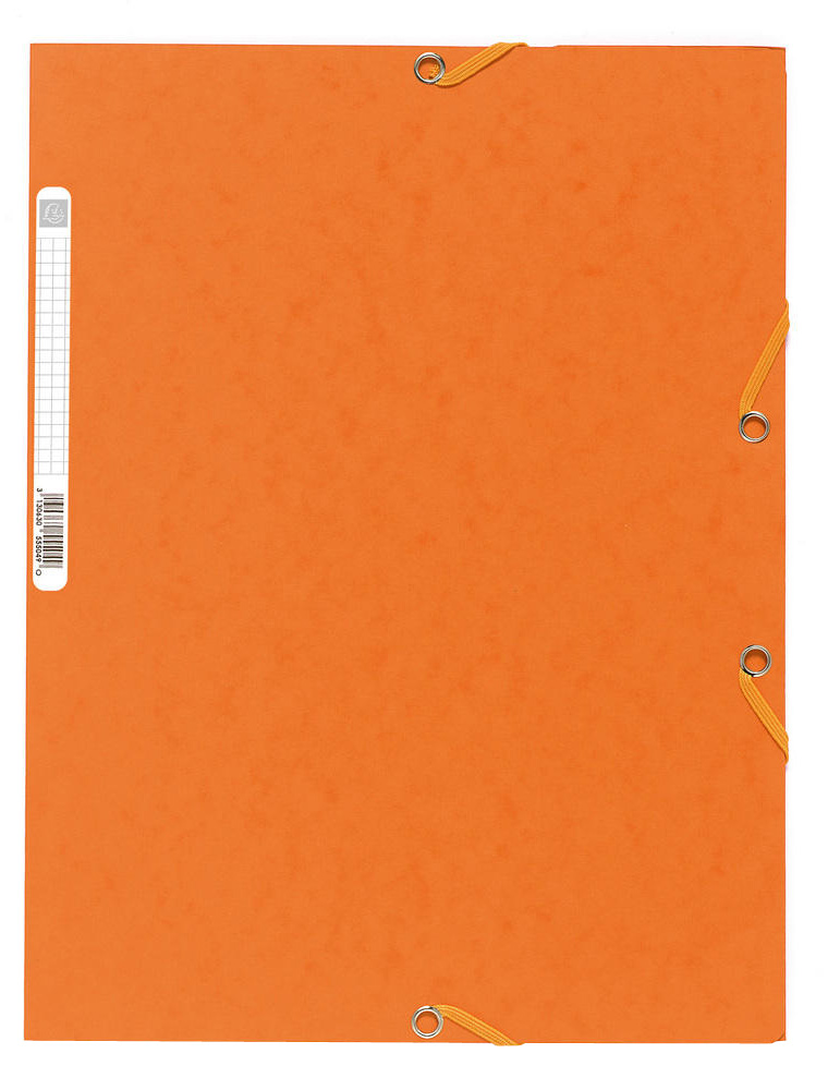 [2669926] Snoddmapp A4 3-klaff orange