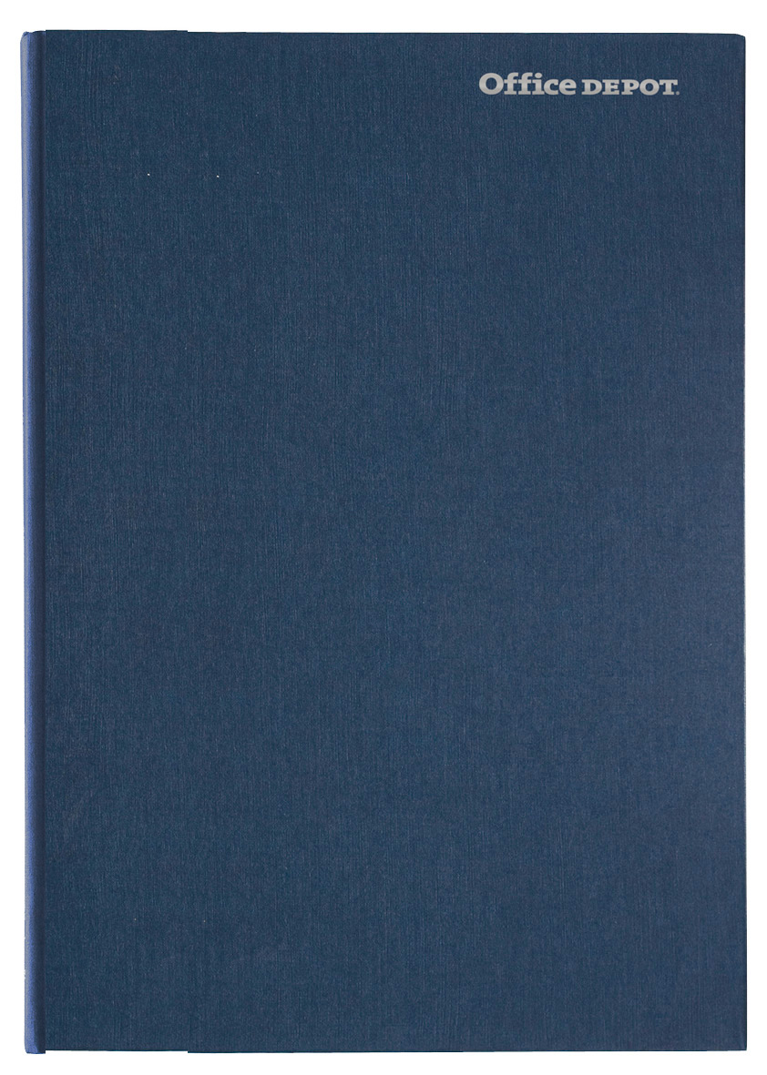[2633051] Anteckningsbok A4 inbunden blå