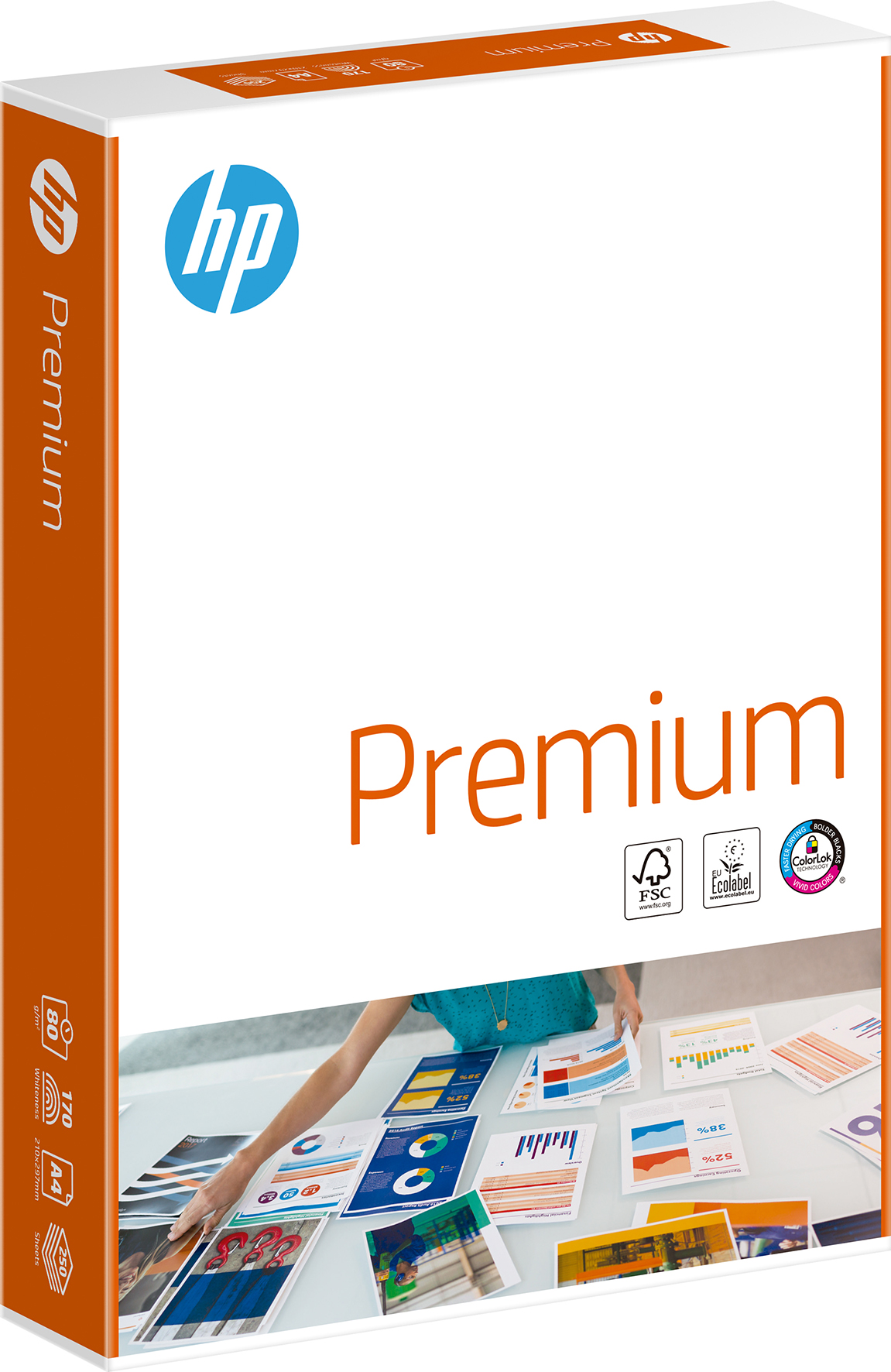[1049191] Papper HP Premium A4 80g 250st/fp