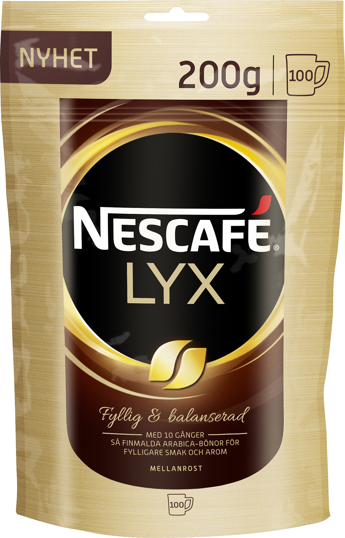 [2829562] Kaffe Nescafé Lyx refill 200g
