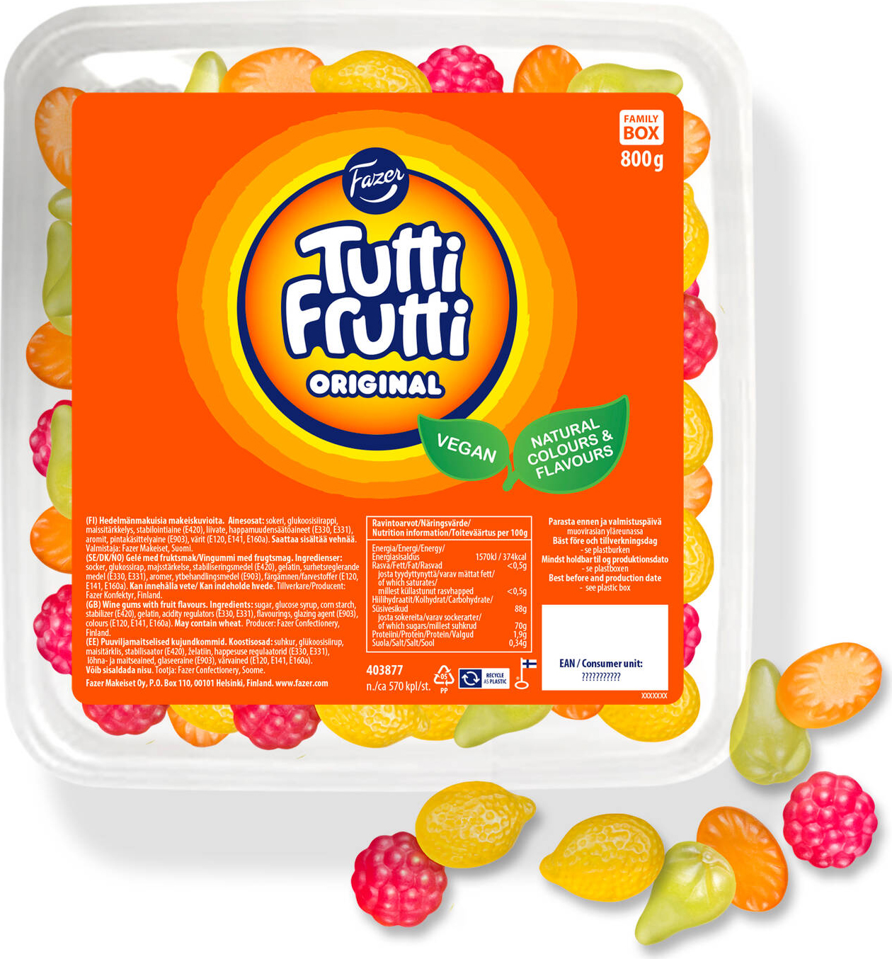 [8557481] Tutti Frutti Box 800g