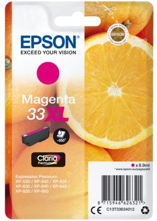 [5701375] Bläck Epson 33XL magenta
