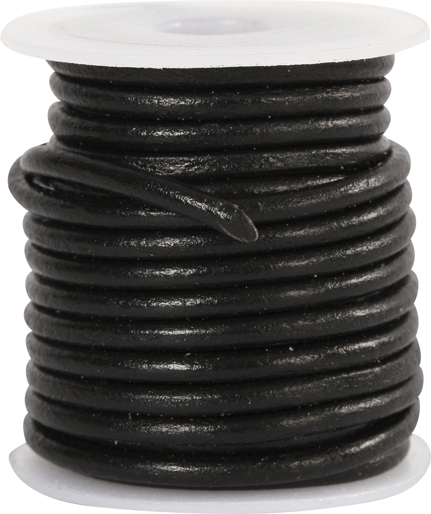[8300985] Lädersnöre 3mm 5m svart