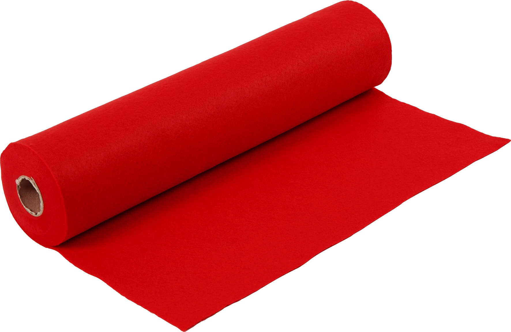 [8200193] Hobbyfilt 45x500cm röd