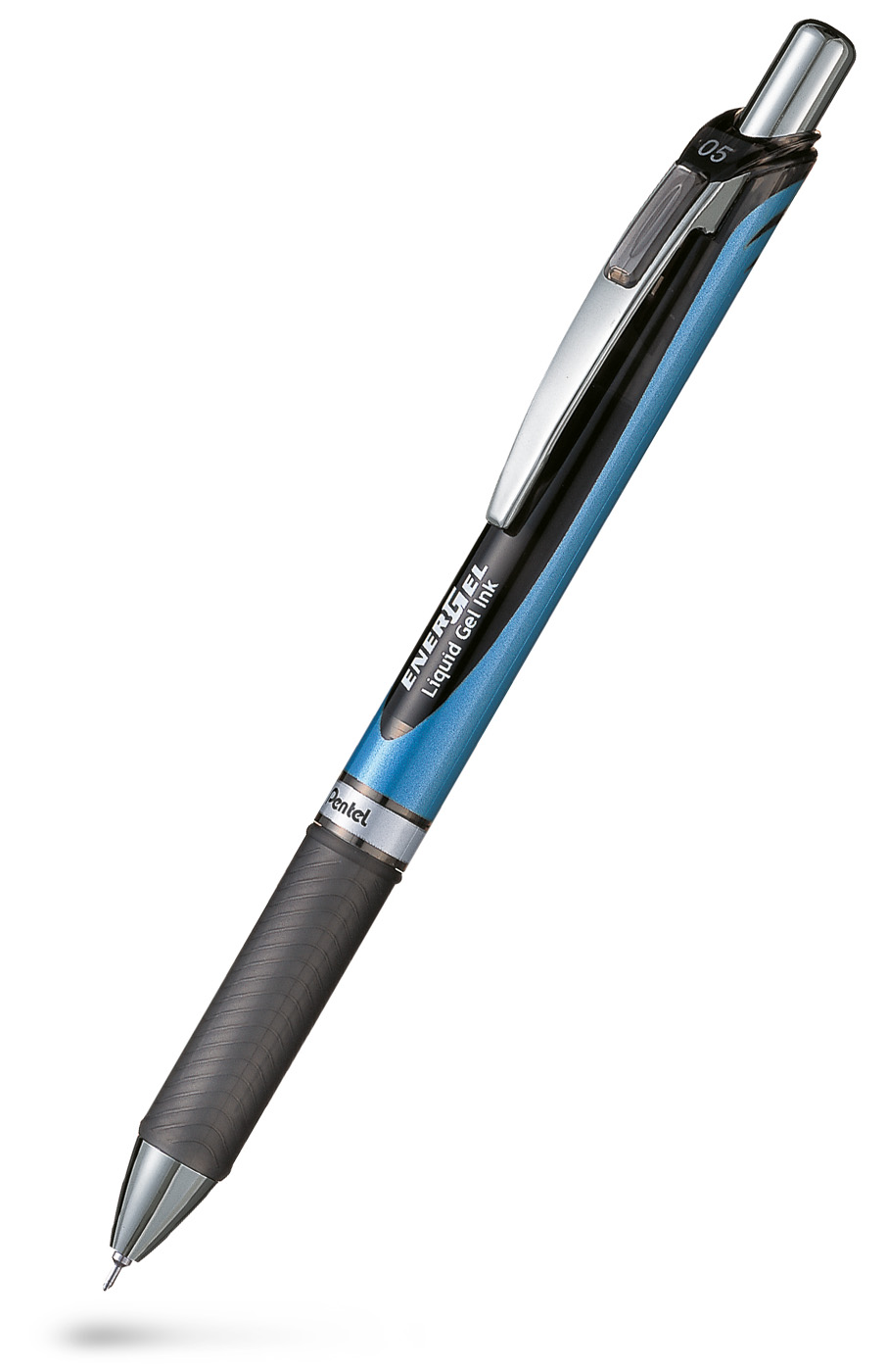 [E2175001] Pentel EnerGel 0,5mm bln75-A needle svart 12/fp