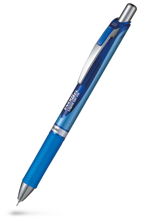 [E2175003] Pentel EnerGel 0,5mm bln75-C needle blå 12/fp