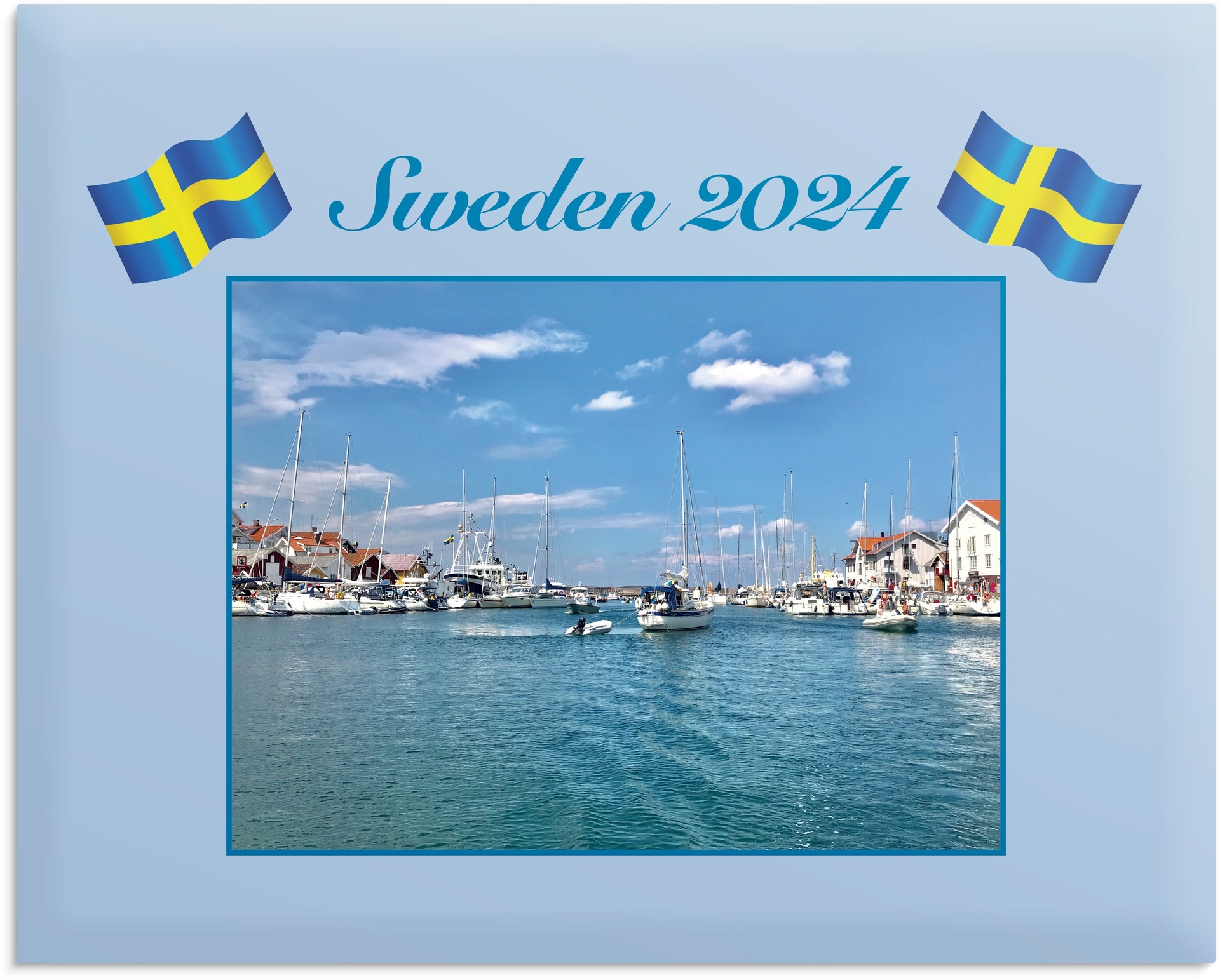 [61173024] Väggkalender Sweden kuv. 2024