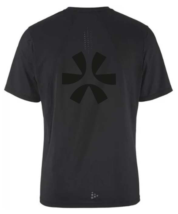 Craft Men Performance Training t-shirt black grey logo (kopia)