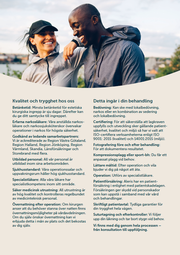 Konsultationsfolder A4 självkopierande med dubbel 2:a sida som är avdragbar