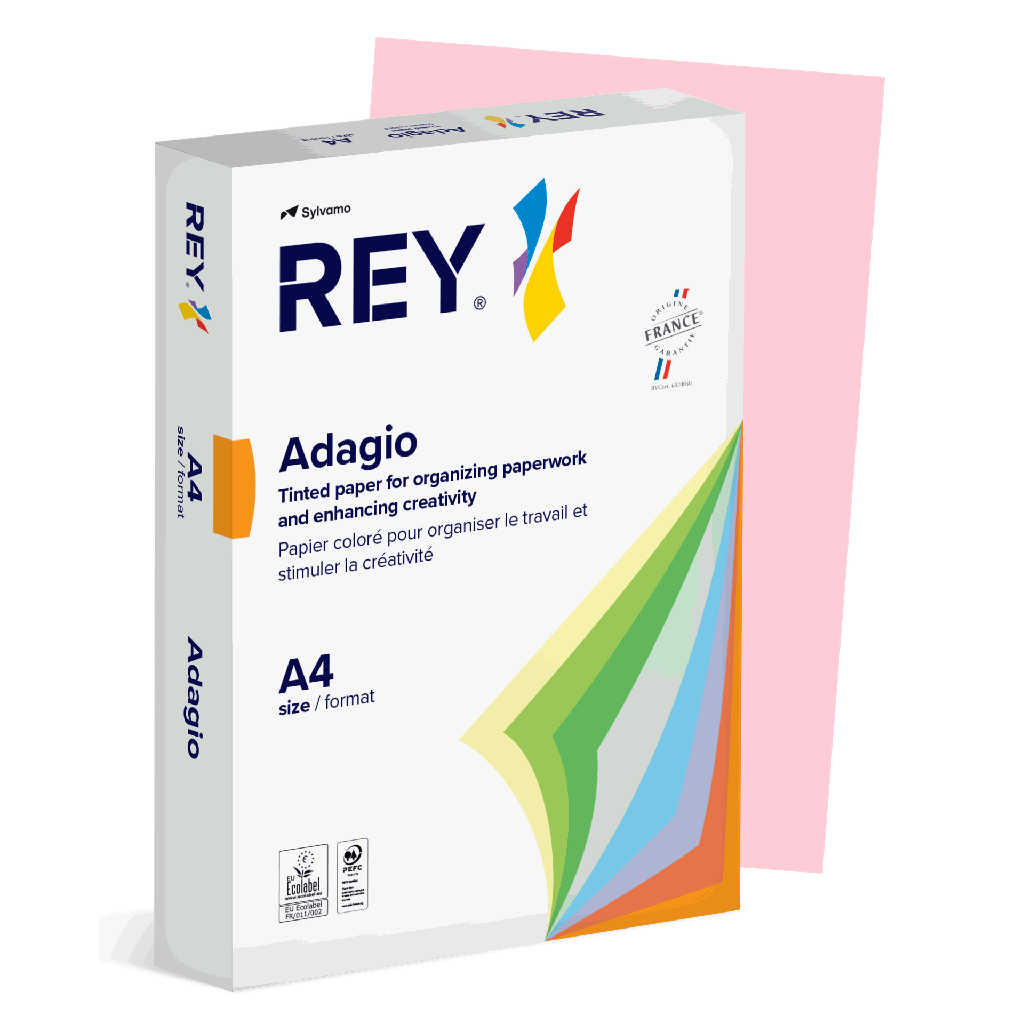 Adagio A4 160g pink 250/fp