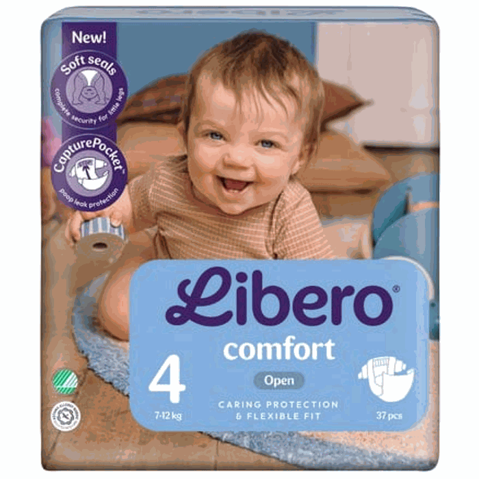 Blöjor Comfort 4, 7-12kg 37/fp