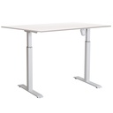 Skrivbord el ED-A l vit 140x80