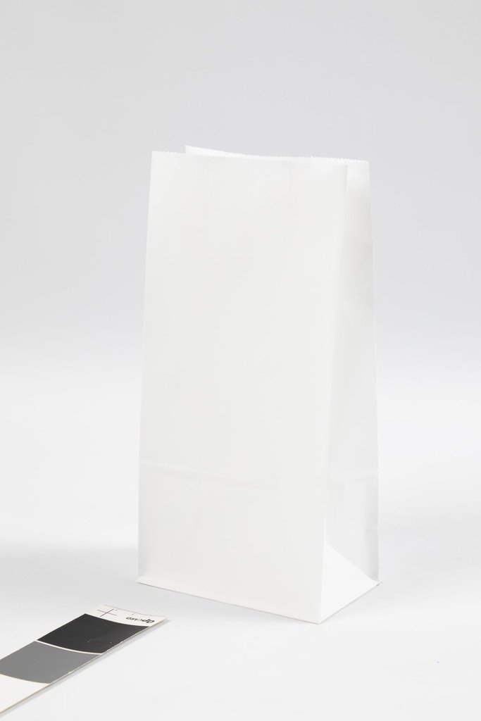 Papperspåsar, vit, H: 22.5 cm,