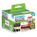 Etikett Dymo X-tålig 59x102mm