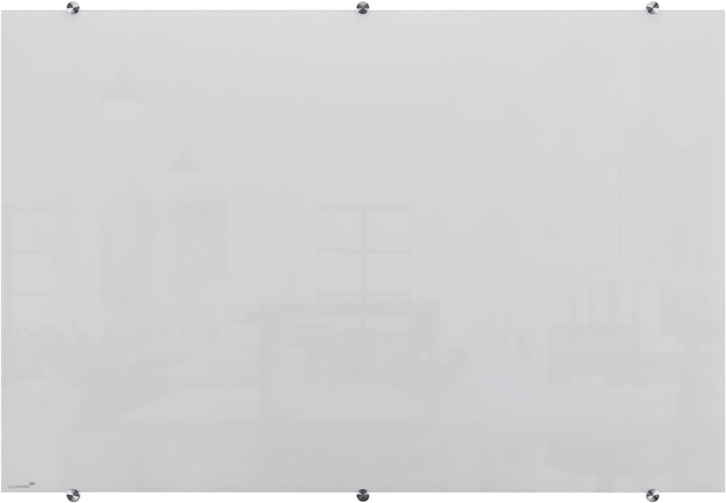 Glastavla 100 x 150 cm , vit