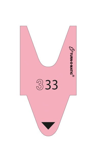Nummerrulle T80 40mm rosa 6/fp