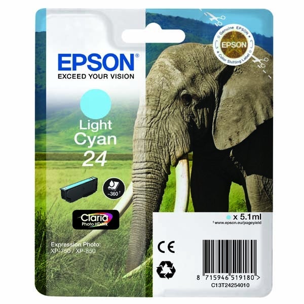 Bläck Epson T2425 Cyan