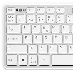 Tangentbord Jobmate Slim vit
