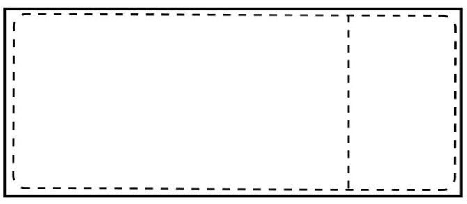 Trp.etikett 105x251mm rl 76mm