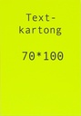 Kartong 70x100 flour gul 5/fp