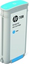Bläck HP No 728 Cyan 130ml