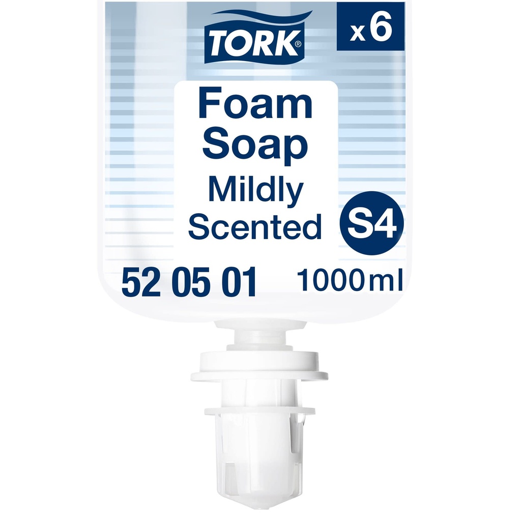 Tvål Tork Prem skum mild S4 1l
