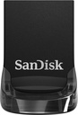 USB SanDisk UltraFit 3.1 128GB Svart
