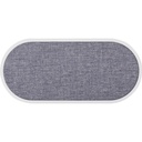 Dual QI Laddare USB-C 2x10W Vit med Grå Textil Gear