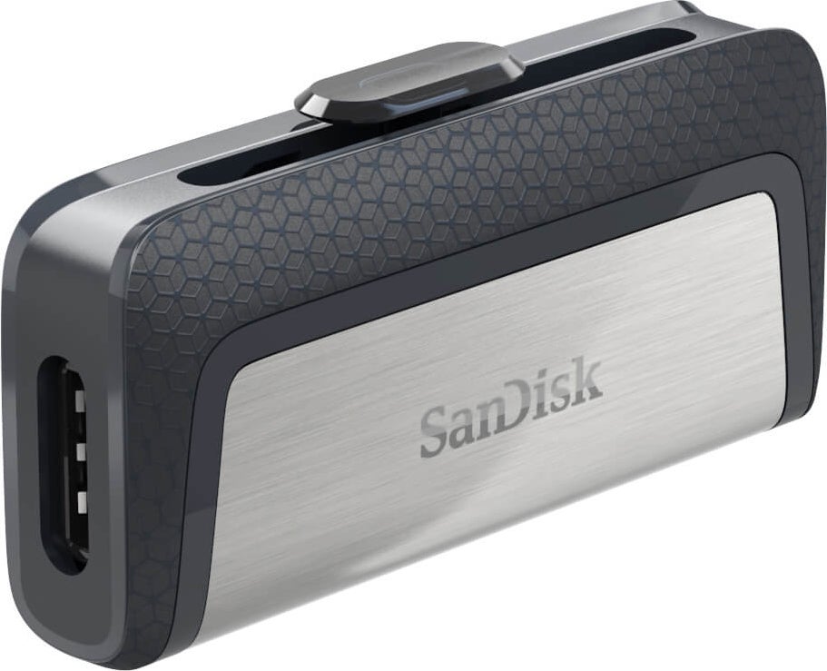 USB C-A minn SanDisk 3.1 128GB Svart/Silver