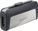 USB C-A minn SanDisk 3.1 128GB Svart/Silver