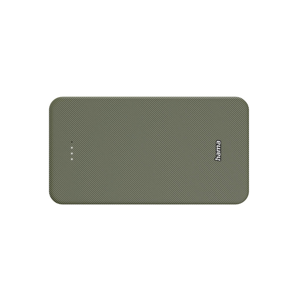 Powerbank 20000mAh USB-C+A Grön