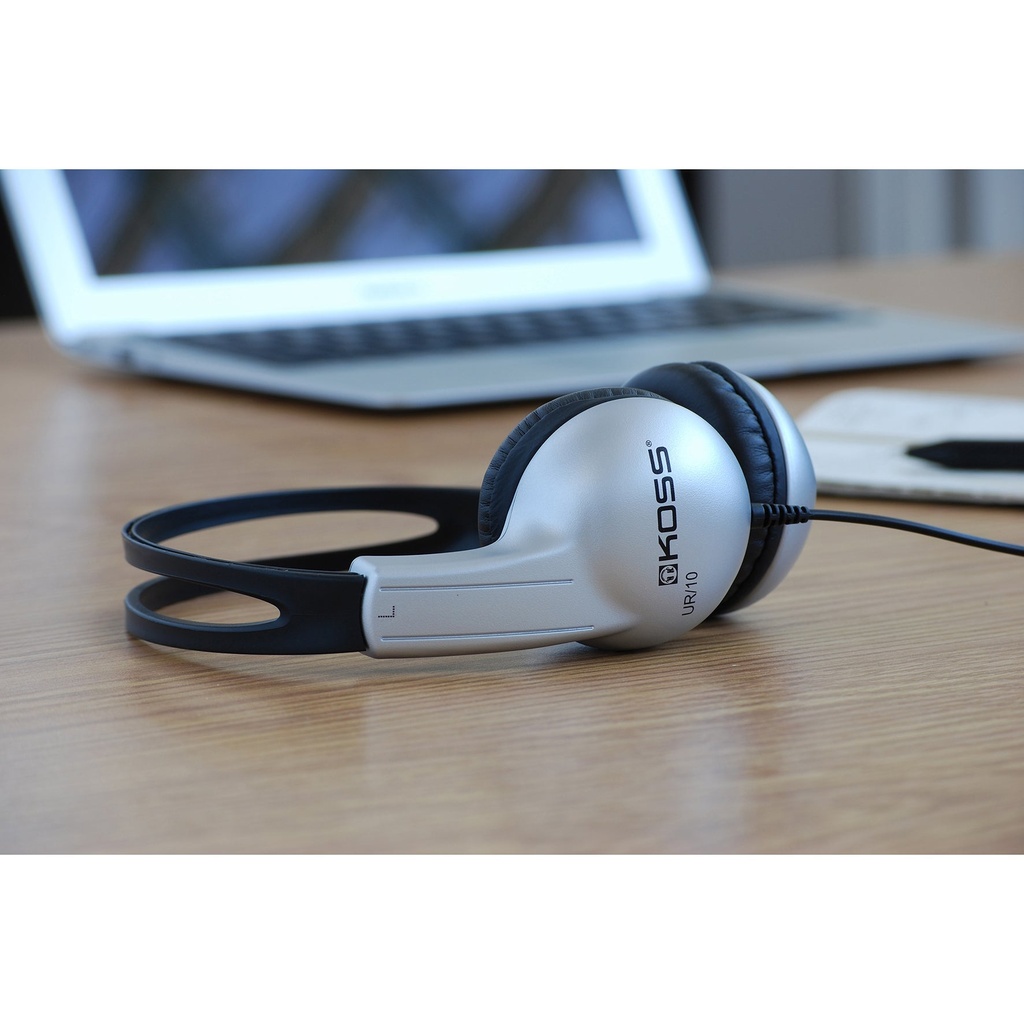 Hörlurar KOSS On-Ear UR10 Silver
