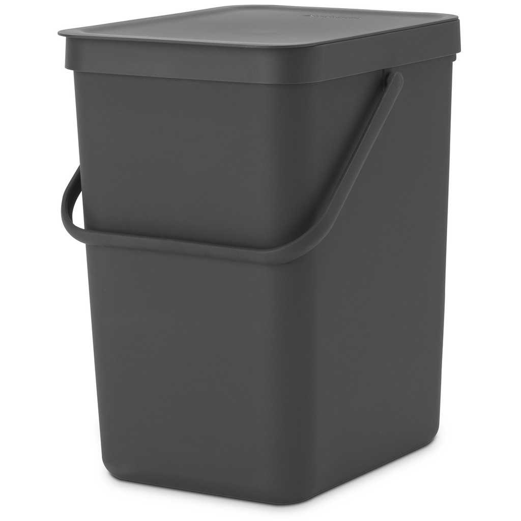 Avfallshink Sort&Go Grå 25 l
