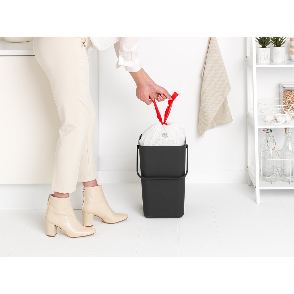 Avfallshink Sort&Go Grå 25 l