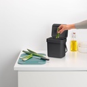 Avfallshink Sort&Go Grå 3 liter