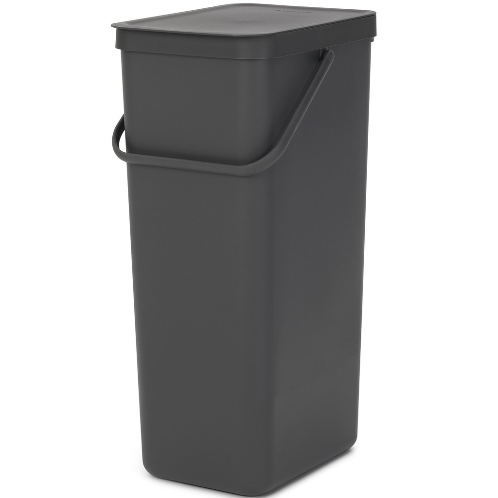 Avfallshink Sort&Go Grå 40 l
