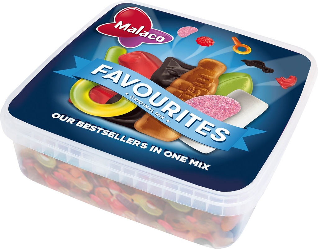 Godis Malaco Favourites Original mix 900 g