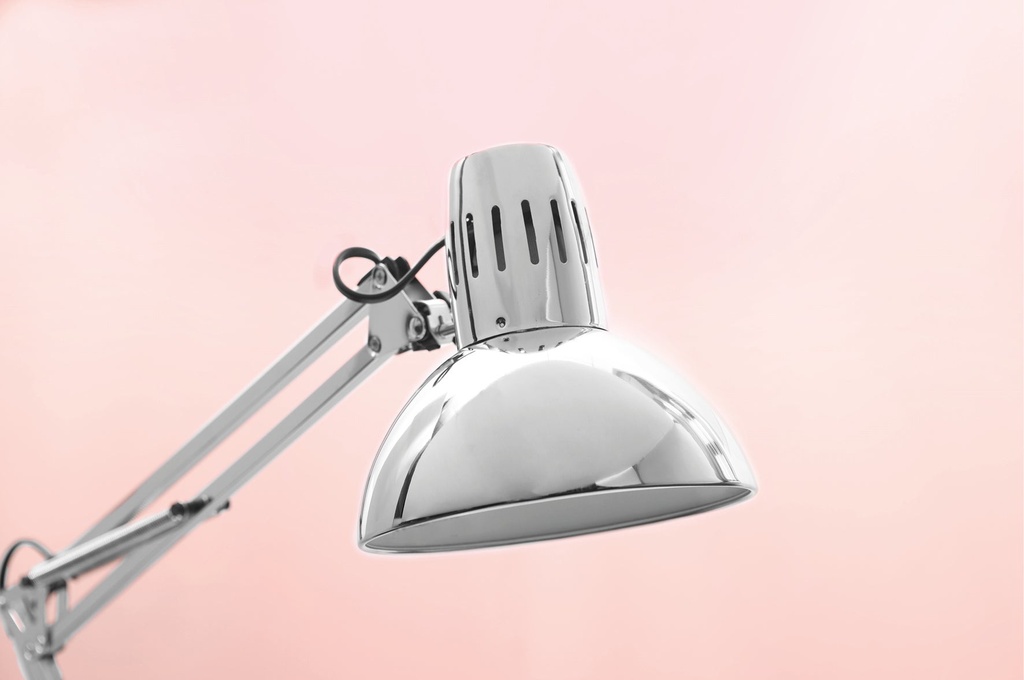 Skrivbordslampa Architect Silver/Krom