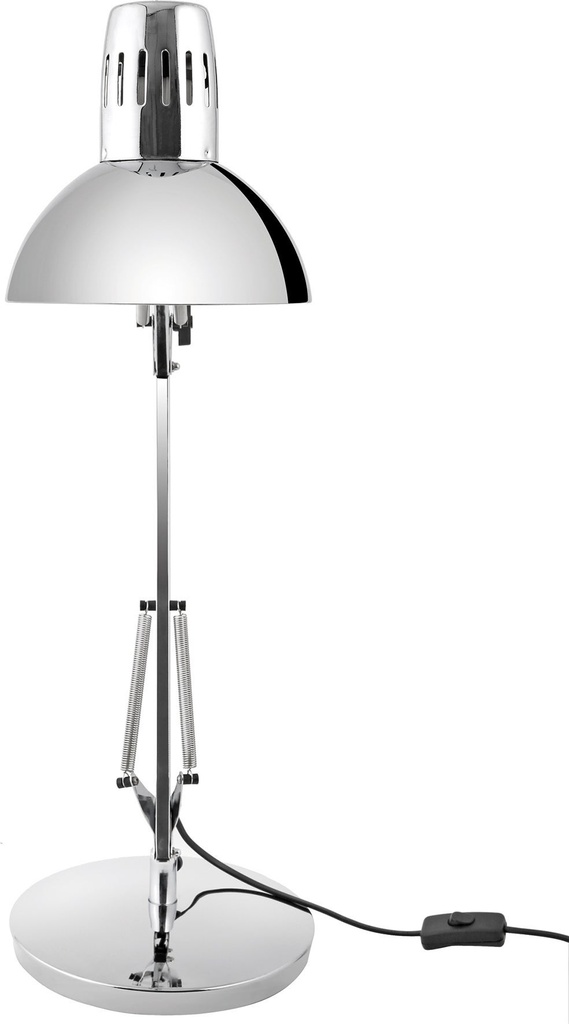 Skrivbordslampa Architect Silver/Krom