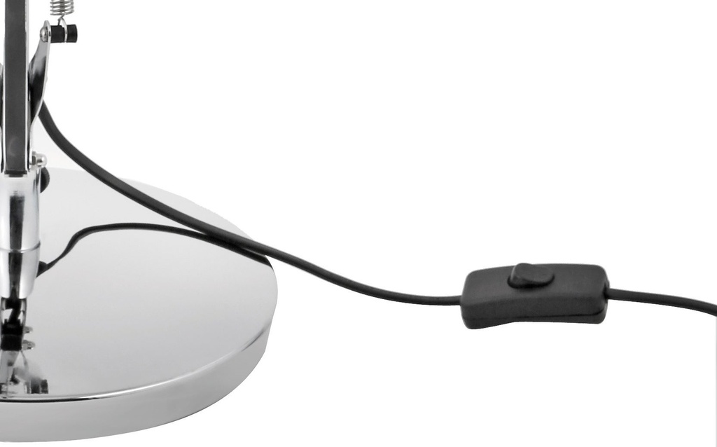 Skrivbordslampa Architect Silver/Krom