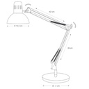 Skrivbordslampa Architect svart